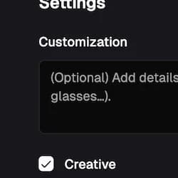 Customization