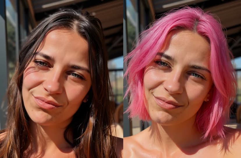 Change hairstyle